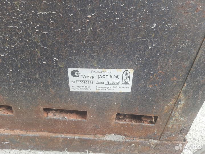 Дровяной печь угловая