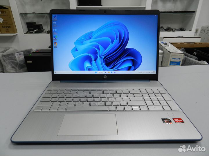Ноутбук HP Ryzen 5500u, 8GB, SSD 512GB
