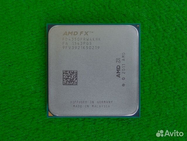AM3+ AMD FX-4350 / 4 ядра до 4.3ghz 125W
