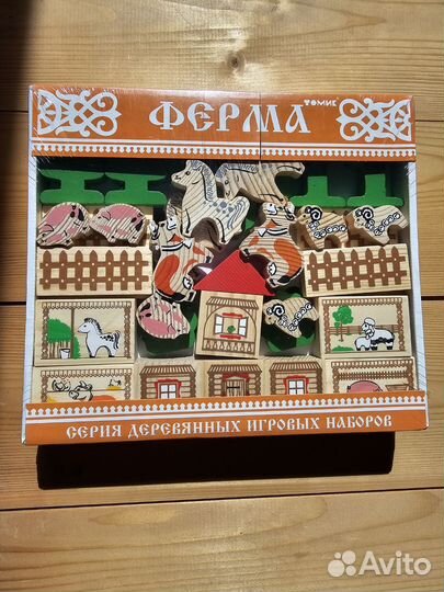 Новые детские деревянные наборы