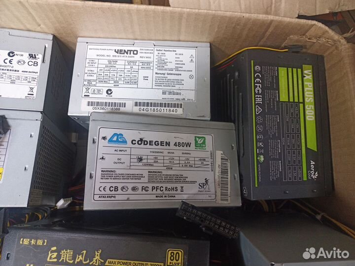 Блоки питания 20 штук - 1 лотом