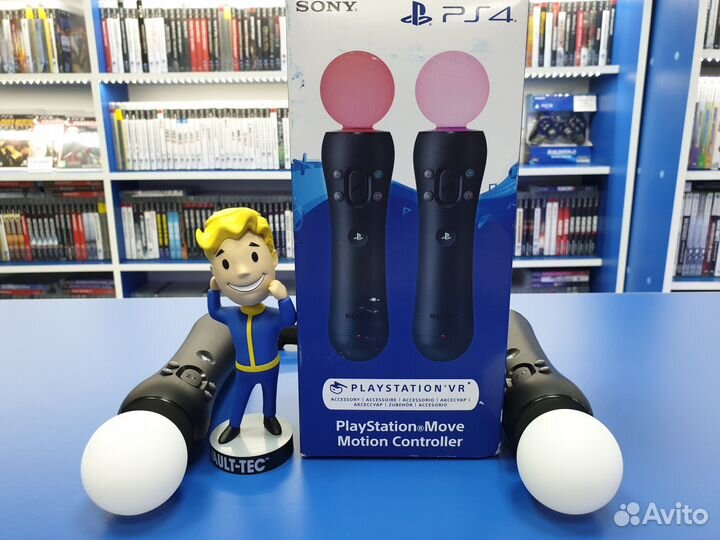 Контроллеры Move PS3 PS4