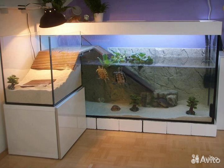 Аквариум, террариум для черепах в ассортименте