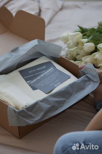 Постельное белье вареный хлопок милки