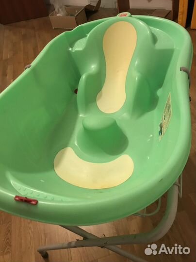 Детская ванночка с подставкой OK Baby