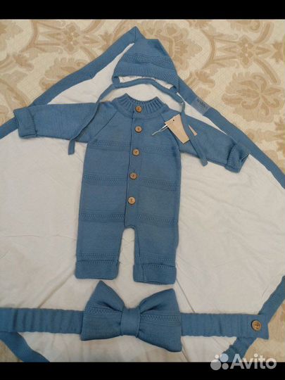 Комплект на выписку для мальчика