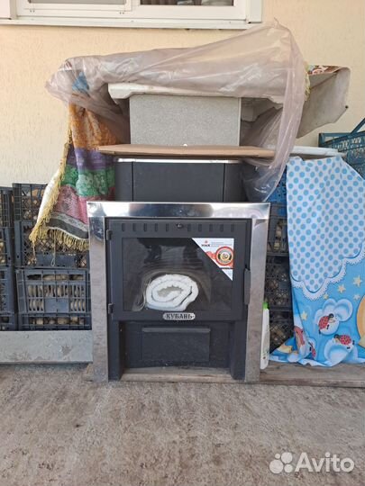 Печь дровяная для бани