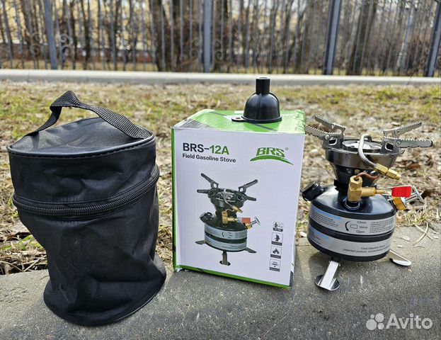 Бензиновая горелка плитка BRS