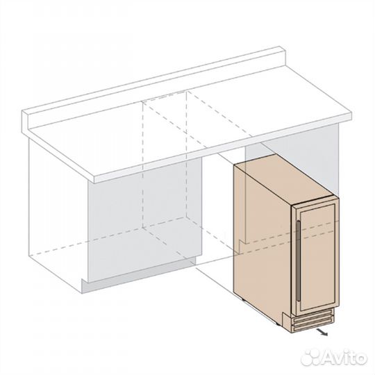 Винный шкаф Dunavox dauf-19.58SS