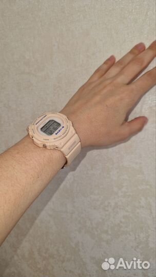 Часы Casio Baby-G розовые электронные