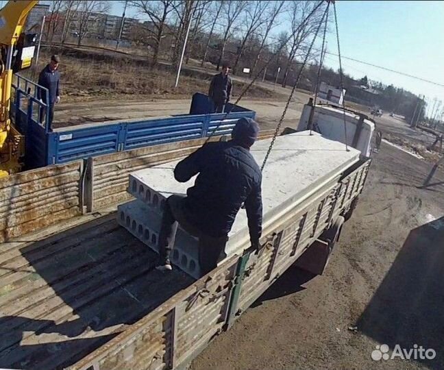 Плиты перекрытия с завода