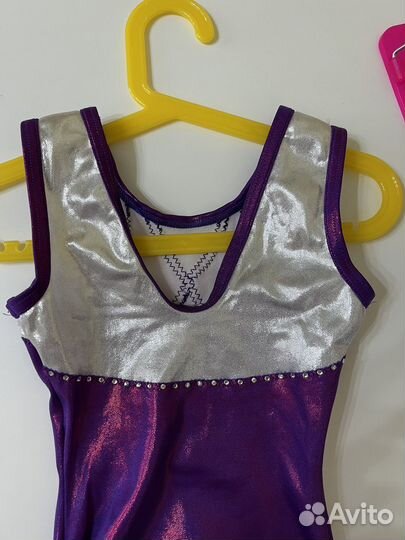 Купальник для спортивной гимнастики, размер 122