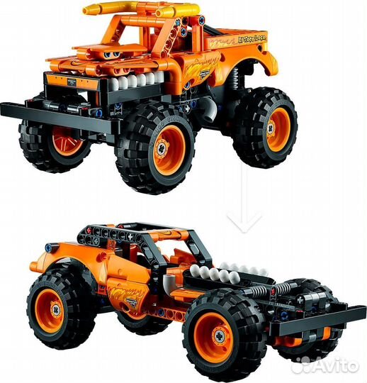 Новые наборы Lego Technic Monster Jam 2 в 1