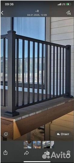 Кованые перила для лестниц