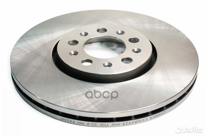 Тормозной диск передний C210R2023 cworks