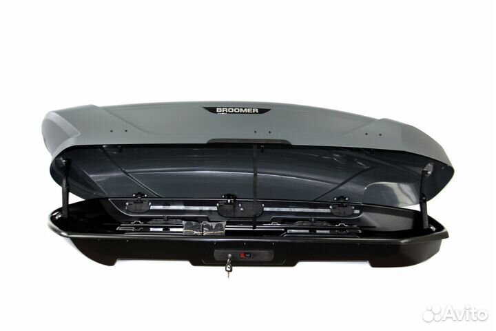 Автобокс Broomer Venture L Серый (430 л.)