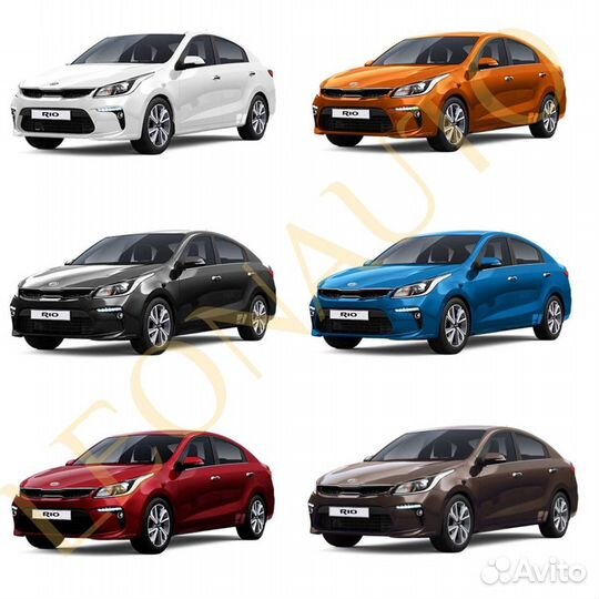 Капот на Kia Rio 4 2017-2023 в цвет