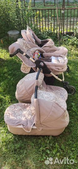 Коляска для двойни