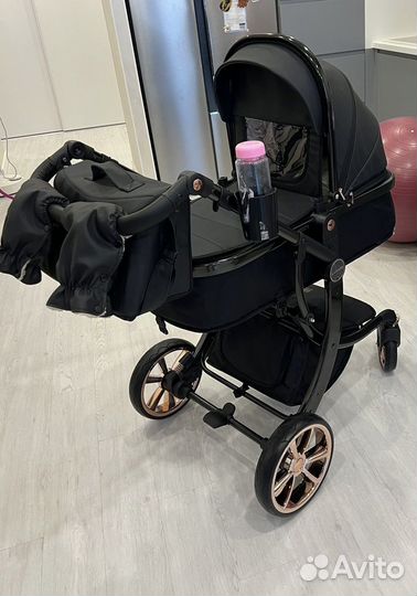 Коляска luxmom 2 в 1 608 (трансформер)