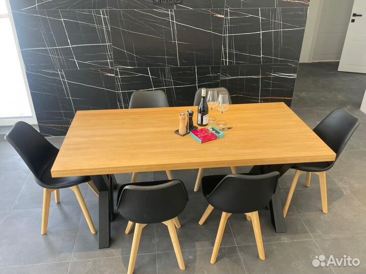 Стол из массива бука