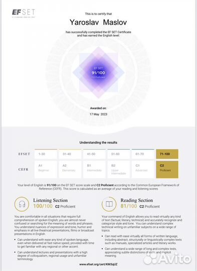 Репетитор по Английскому языку