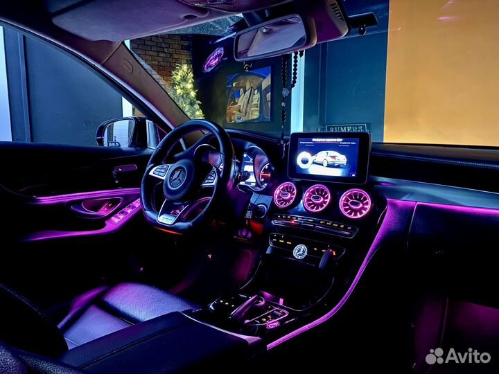 Подсветка салона mercedes w205 x253