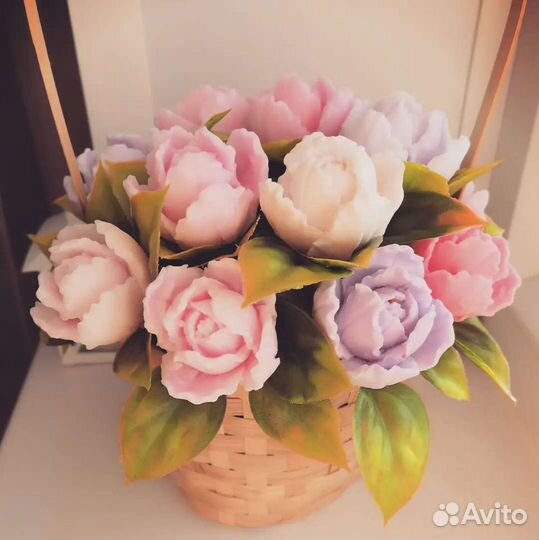 Букет из мыла
