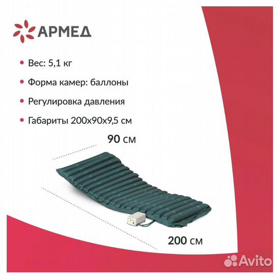 Противопролежневый матрас