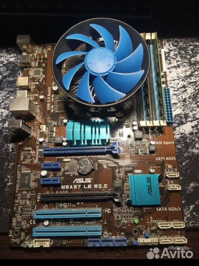 Комплект: материнка am3/am3+; процессор; озу