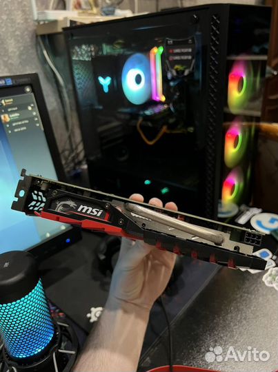 Видеокарта MSI GTX 1050 TI 4gb