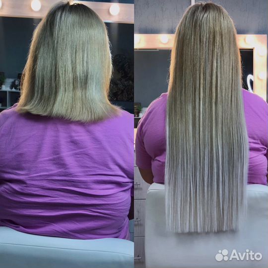 Биопротеиновый волос наращивание