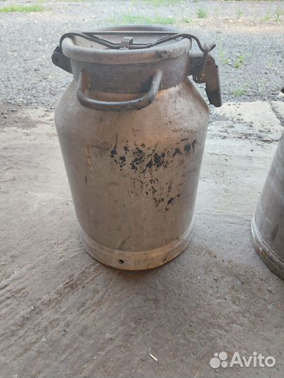 Алюминиевый бидон СССР 20л 1978года
