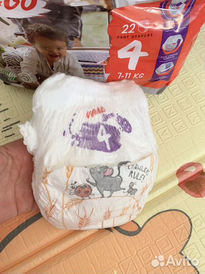 Трусики-Подгузники Libero up&go 4 7-11кг