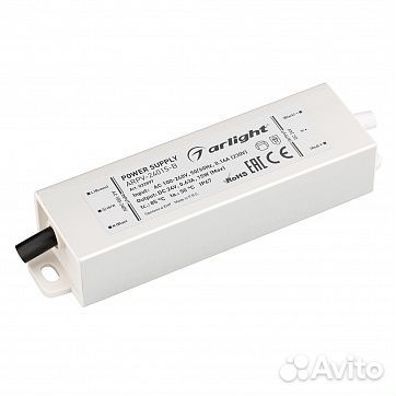 Блок питания Arlight 24V 15W IP67 Герметичный