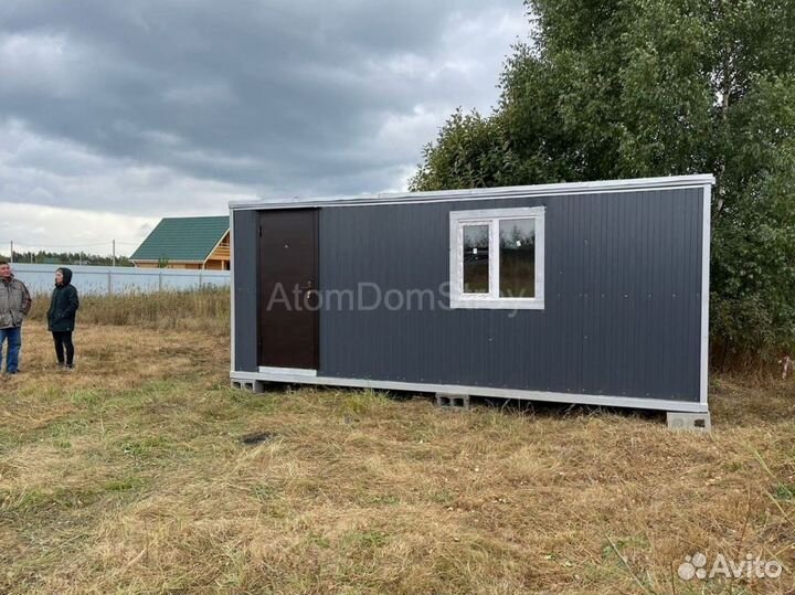 Новые деревянные бытовки