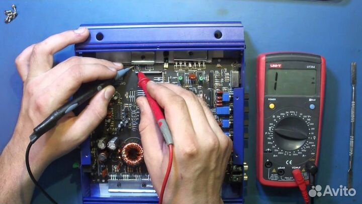 Ремонт усилителей звука,Ресиверов