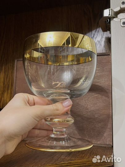 Бокалы хрустальные 750 мл Чехословакия