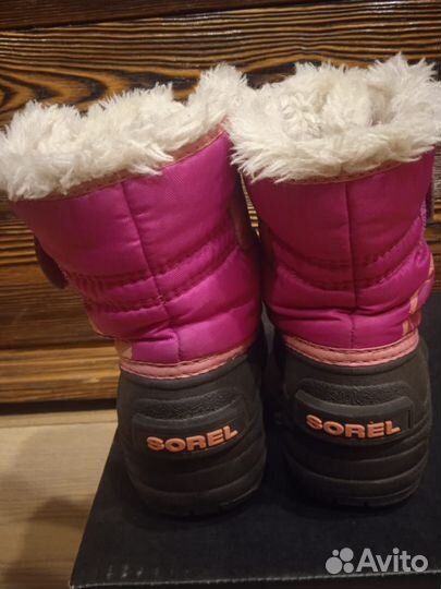 Детские зимние сапоги sorel 23 размер