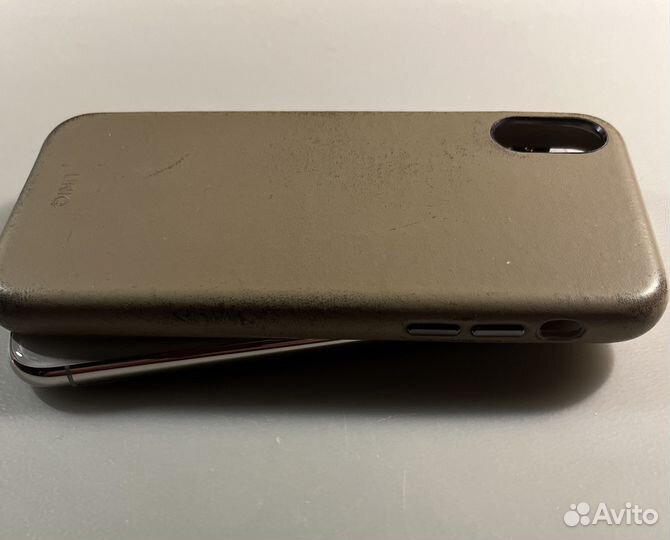 Кожаный чехол iPhone 10