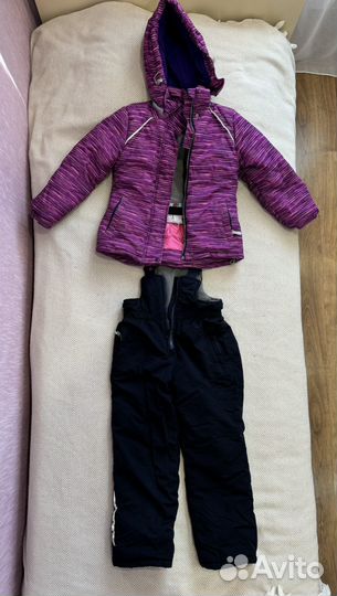 Зимний костюм для девочки 116