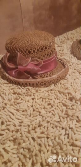 Соломенные шляпки