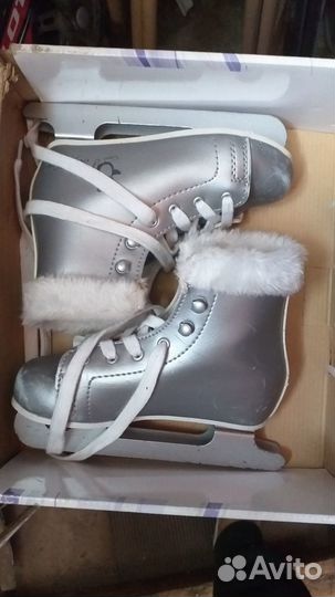 Коньки детские двухполозные 30р