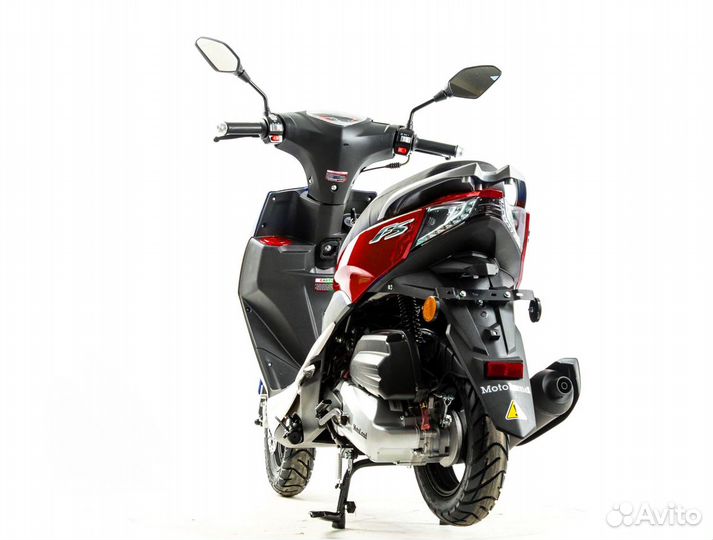 Скутер MotoLand 150 куб. JOG красный