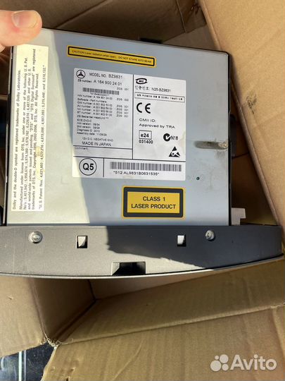 Магнитола mercedes gl 164