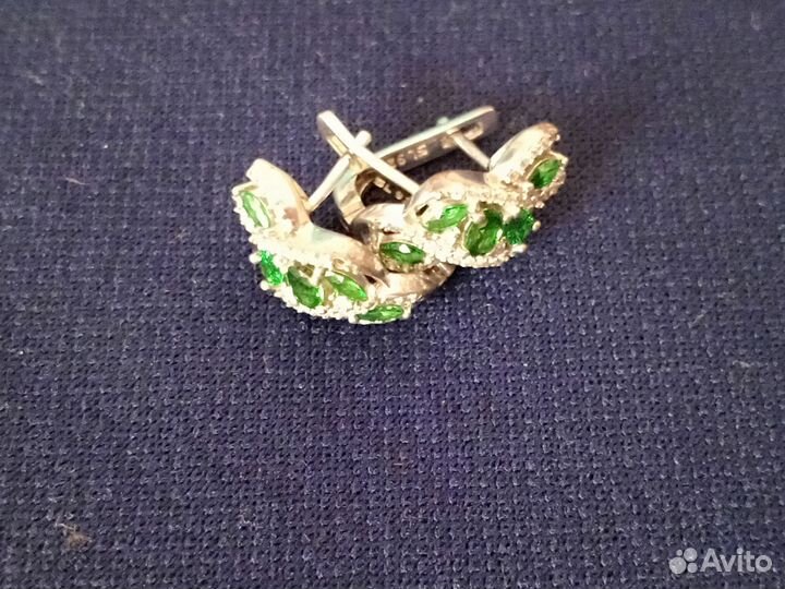 Серебряные серьги