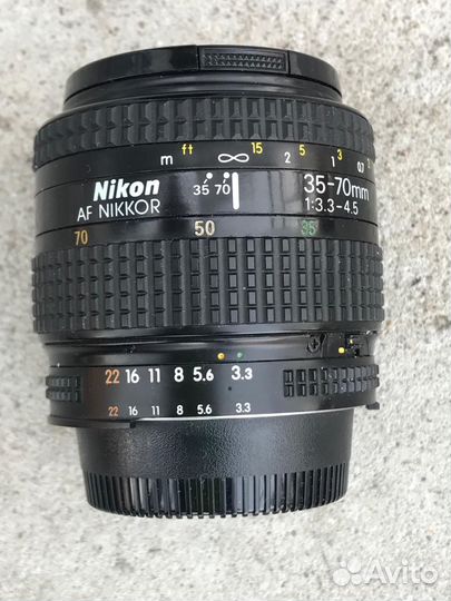 Объектив Nikon Nikkor 35-70 mm