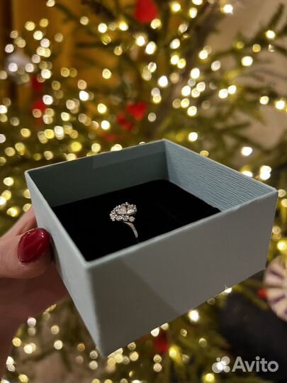 Кольцо бижутерия 16