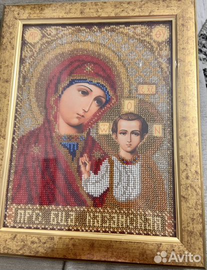 Икона бисером