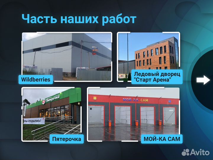 Сэндвич панели стеновые негорючие