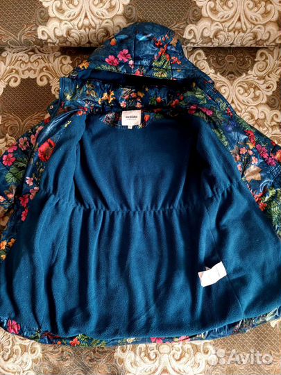 Зимнее пальто для девочки 116